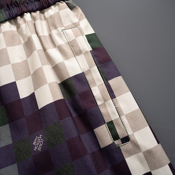 ブランドハーフパンツ細部ディテール